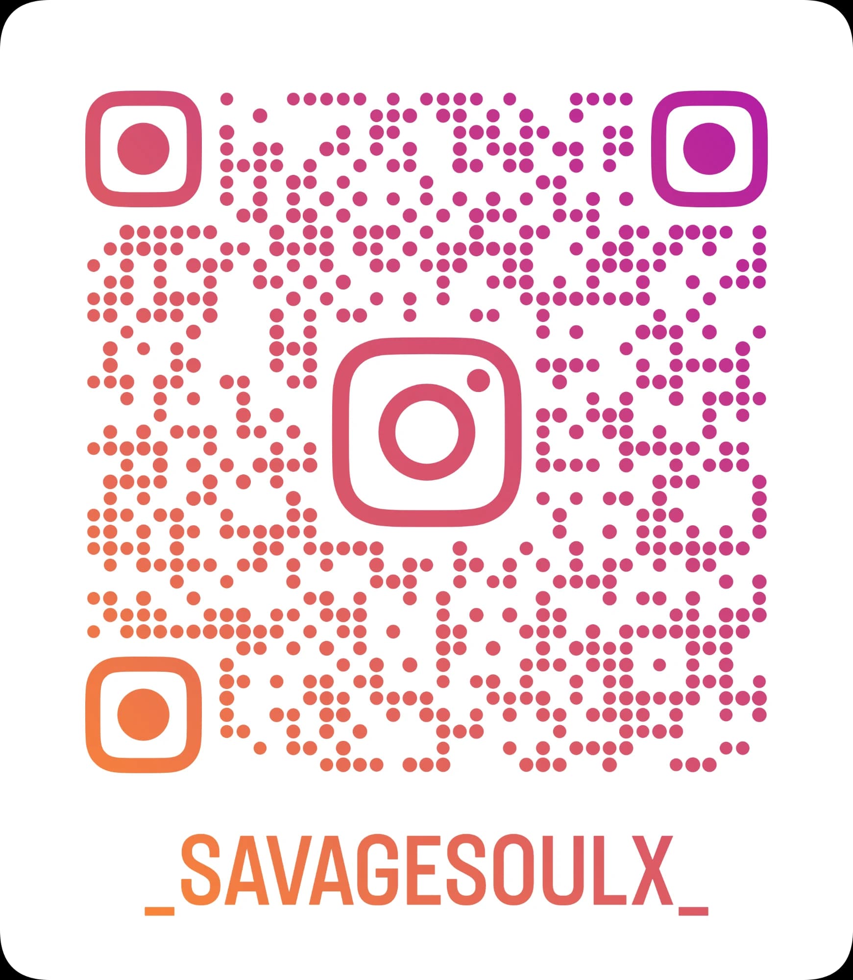 QR code for Instagram @_savagesoulx_